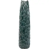 Light & Living Vaas Toine Rond 73 Blauw Keramiek