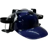 Mikamax Bierhelm Rood - Handsfree Drankhouder - Universele Maat