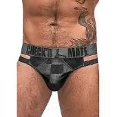 Male Power - Cutout Thong - Black