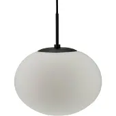 Dyberg Larsen Hanglampe , Princess, dimbare, Wit, Woonkamer, Glas, Designer