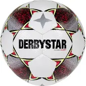 Derbystar Classic S-Light II Voetbal 4 x 3 Vlakken Maat 3 Wit Rood Geel