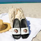 Yoursurprise Badslippers bedrukken - Zwart - 41