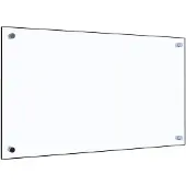 vidaXL Spatscherm keuken 70x40 cm gehard glas transparant