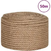 vidaXL Touw 50 m lang 14 mm dik jute