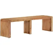 vidaXL Bank 160x38x45 cm massief acaciahout