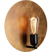 Masterlight Wandlamp Sun Gusto antique brass Ø30cm