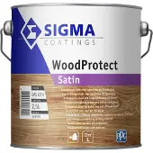 Sigma WoodProtect Satin - Op Kleur Gemengd - 2,5L