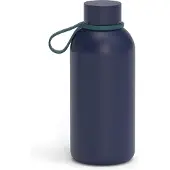 Ekobo Thermofles RVS Drinkfles 350 ml - blauw - Dubbelwandig Isotherm