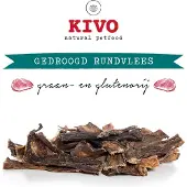 Kivo Petfood Hondensnack Gedroogd Rundvlees 300 gram - Graanvrij en Glutenvrij