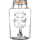 Kilner Ronde drankdispenser met kraantje in cadeauverpakking