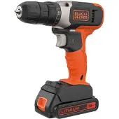 Ginza.se 18V 1 Speed Drill Driver & 1x 1.5Ah Batt - BCD001C1-QW