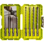 Ryobi Coffret empilage 8 forets SDSPLUS RAK08SDS2