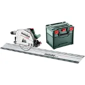 Metabo KT 18 LTX 66 BL 18V Li-ion Accu Invalcirkelzaag Body Incl. Geleiderail In MetaBOX - 165 X 20mm - Koolborstelloos