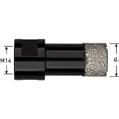 Rotec Graniet tegelboorkroon M14 opname 22 mm PREMIUM - 7574022