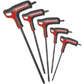 Facom 89TXA.PB 5-delige T-greep Inbussleutelset - Torx - T10-T30