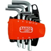 Bahco inbussleutelset 9-dlg vernikkeld | BE-9878