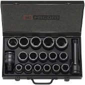 Facom set "impact"-doppen van 19 tot 42 mm - NK.500E