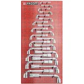 Facom 76 sets pijpsleutels, metrische maten 22p - 76.P22M