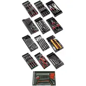 Facom 159-delige set vrachtwagens met inlay's - CM.159