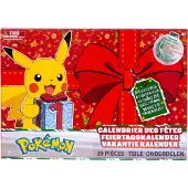 Jazwares Pokémon - Adventskalender met Pikachu-figuren, kerstkalender