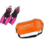 Ocean Reef Duo Ii Diving Fins Roze EU 36-42