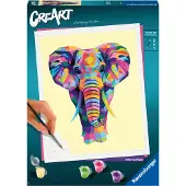 Ravensburger voor volwassenen - CreArt Elephant - 12+ jaar