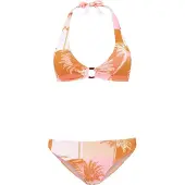 Shiwi Caro Bikini Set Block Palm Iced Strawberry Pink Iced Strawbe Size: 44 | Bikinis Outlet | Dames | Roze