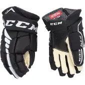 CCM - Jetspeed FT4 - IJshockeyhandschoenen - Kinderen - Zwart - Wit - 10