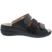 Solidus 21154 wijdte H Slippers | Maat 6 Dames Zwart