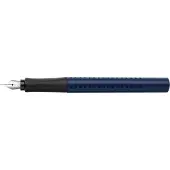 Faber-Castell vulpen - Grip 2011 - F - klassiek blauw - FC-140806
