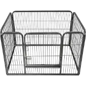 TecTake Puppyren of Hondenren - 125 x 85 x 70 cm