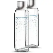 Brita Sodatrio - 2 Glazen Flessen Accessoires Voor Sodamaker En Bruiswatermachine