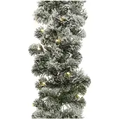 Lumineo - Imperial slinger d25l270 cm50l wit kerst