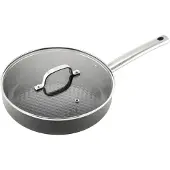 ISENVI Murray keramische hapjespan 26 CM - RVS greep - Antraciet - Keramisch - 100% PFAS, PTFE en PFOA vrij