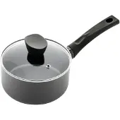 ISENVI Avon keramische sauspan 16 CM - Ergo greep - Antraciet - Keramisch - 100% PFAS, PTFE en PFOA vrij