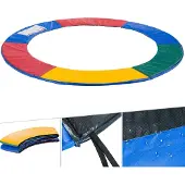 Arebos - Trampoline Rand - 244 cm - Pvc - Beschermrand Trampoline - Kleurrijk