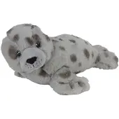 Nature Planet Pluche knuffel grijze zeehond van 24 cm - Knuffeldier