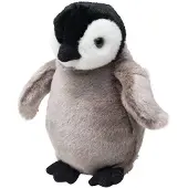 Nature Planet pluche knuffel Pinguin jong/kuiken - 20 cm - kinderen - Knuffeldier