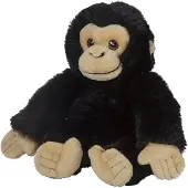 Nature Planet Pluche dieren knuffels Chimpansee aap van 16 cm - Knuffeldier
