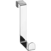 SmartaSaker Deurhaken opdekdeur en stompe deur Wenko - Chroom - 4 stuks