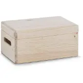 Zeller Houten kist 30x20x14 cm met deksel