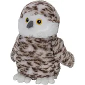 Nature Planet Pluche dieren knuffels Sneeuwuil van 22 cm - Vogel knuffels