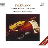 OUTHERE Orchestra Of The Golden Age - Telemann: Musique De Table (4 CD)