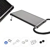 Arebos Zwembadverwarming - Zwembadverwarming Solar - Pool Heater - 110x65 cm