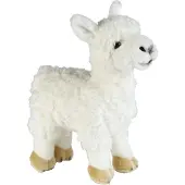 Ravensden Lama Alpaca Knuffel - Pluche - 32 cm - Wit - Wasmachinebestendig