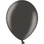 Belbal Ballonnen - Zwart - Metallic - 30cm - 100st.
