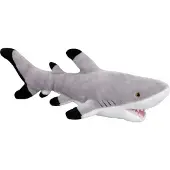 Ravensden Pluche Haai - knuffeldier - 43 cm - oceaan dierenknuffel