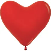 Sempertex Hart Rood 30 cm (50 stuks)