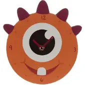 Puckator Wandklok – Orange Monster design / /