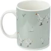 Puckator Wilgen Boerderij Ganzen Porselein Mok - 300ml